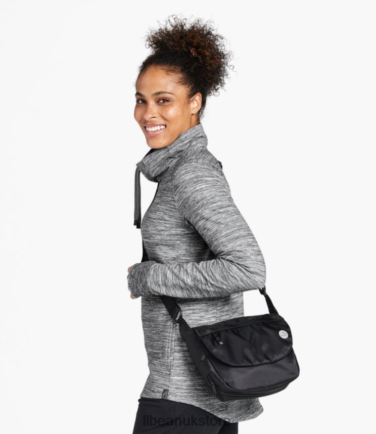 Accessories L.L.Bean Boundless Expandable Crossbody Bag Black Unisex 0VRR666212