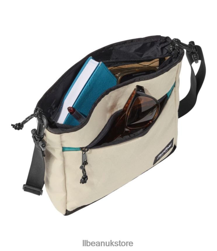 Accessories L.L.Bean Flowfold Canvas Crossbody Moonstone Unisex 0VRR662450
