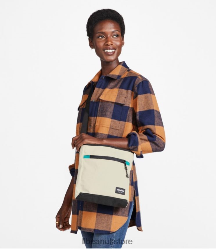 Accessories L.L.Bean Flowfold Canvas Crossbody Moonstone Unisex 0VRR662450