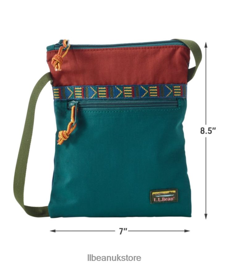 Accessories L.L.Bean Mountain Classic Crossbody Bag Multi Bayside Blue/Iris Mauve Unisex 0VRR664219