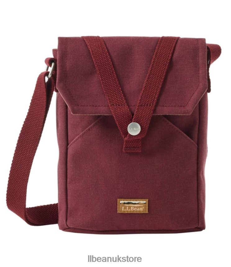Accessories L.L.Bean Utility Crossbody Burgundy Unisex 0VRR662365