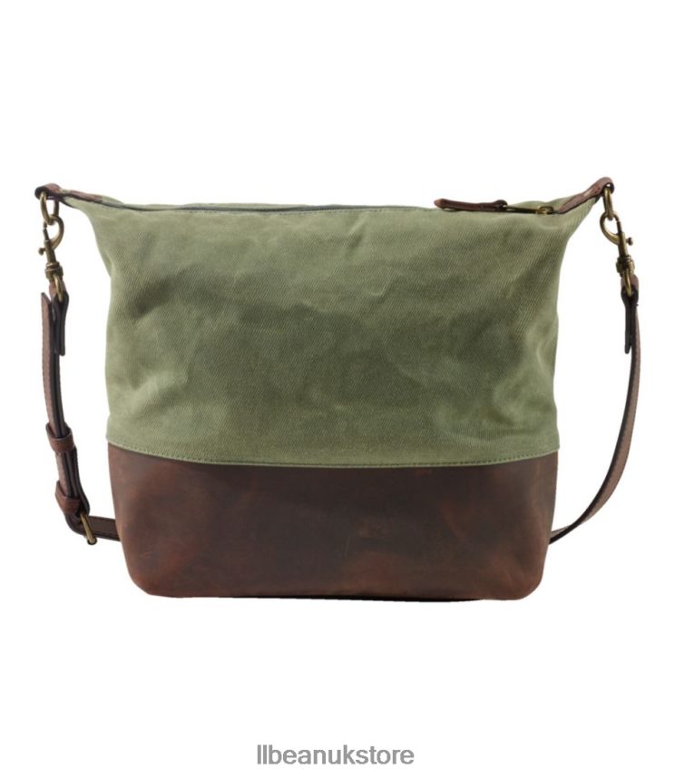 Accessories L.L.Bean Waxed Canvas Crossbody Feldspar Unisex 0VRR664232