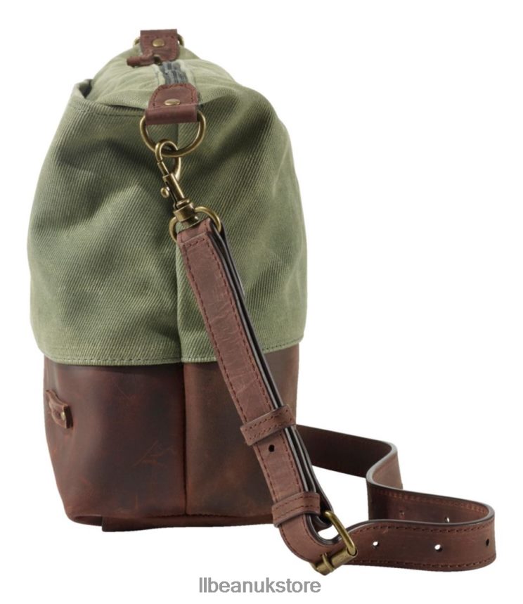 Accessories L.L.Bean Waxed Canvas Crossbody Feldspar Unisex 0VRR664232
