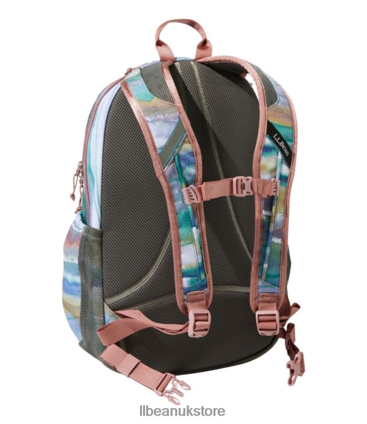 Accessories L.L.Bean Comfort Carry Laptop Pack Washed Orchid Watercolor Unisex 0VRR665479