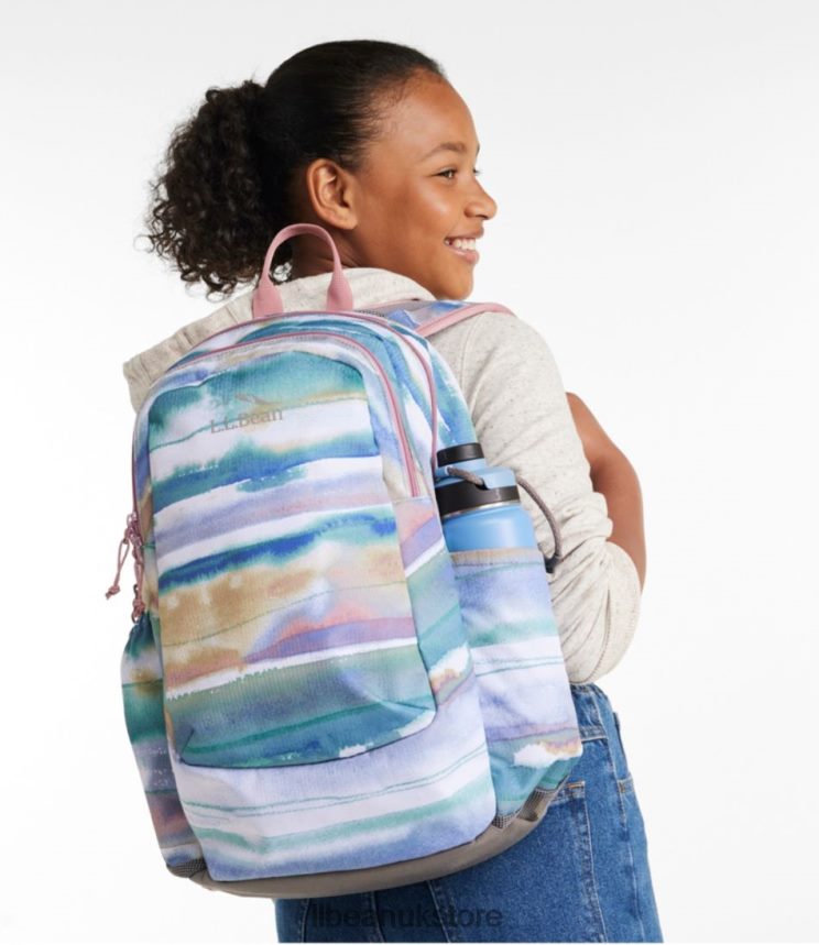 Accessories L.L.Bean Comfort Carry Laptop Pack Washed Orchid Watercolor Unisex 0VRR665479