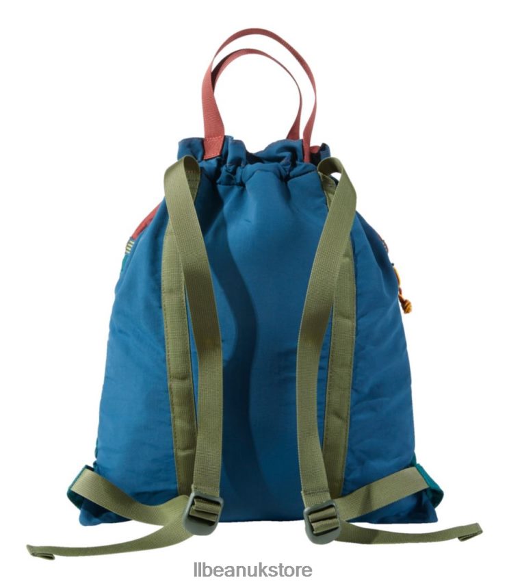 Accessories L.L.Bean Mountain Classic Drawstring Pack Multi Spruce/Tuscan Olive Unisex 0VRR662370