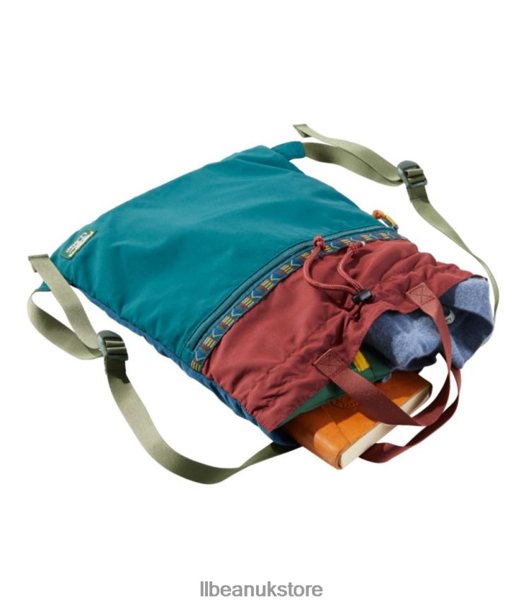 Accessories L.L.Bean Mountain Classic Drawstring Pack Multi Spruce/Tuscan Olive Unisex 0VRR662370
