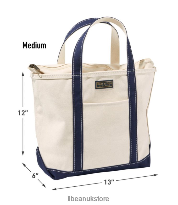 Accessories L.L.Bean Boat and Tote Zip-Top with Pocket Black Unisex 0VRR664206