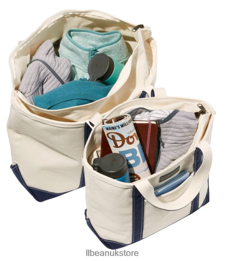 Accessories L.L.Bean Boat and Tote Zip-Top with Pocket Blue Unisex 0VRR665408