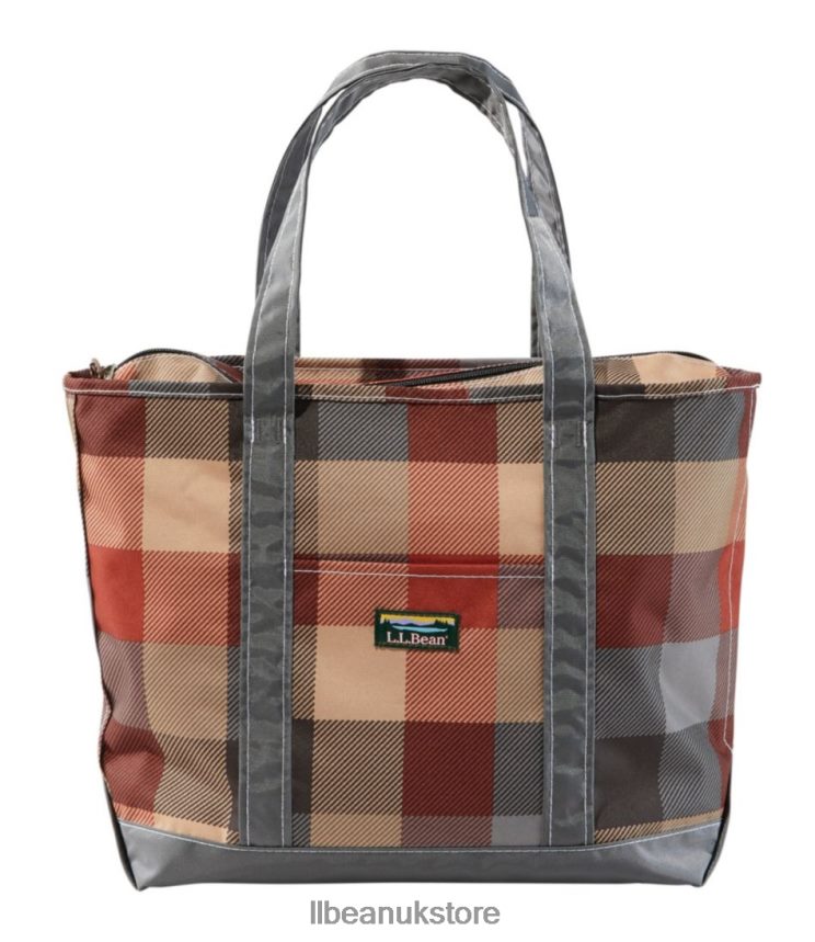 Accessories L.L.Bean Everyday Lightweight Tote Plaid Apple Cinnamon Katahdin Logo Unisex 0VRR665414