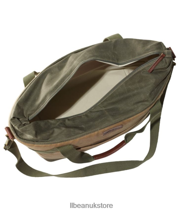 Accessories L.L.Bean Insulated Waxed-Canvas Tote Navy Unisex 0VRR663913