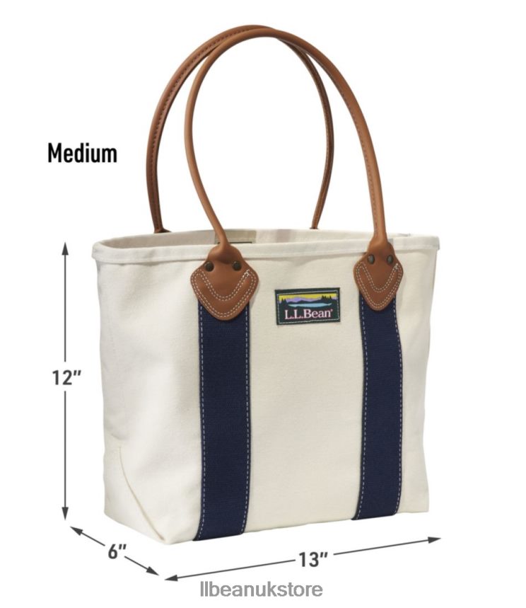 Accessories L.L.Bean Leather-Handle Katahdin Boat and Tote Rust Orange/Antique Gold Unisex 0VRR666224