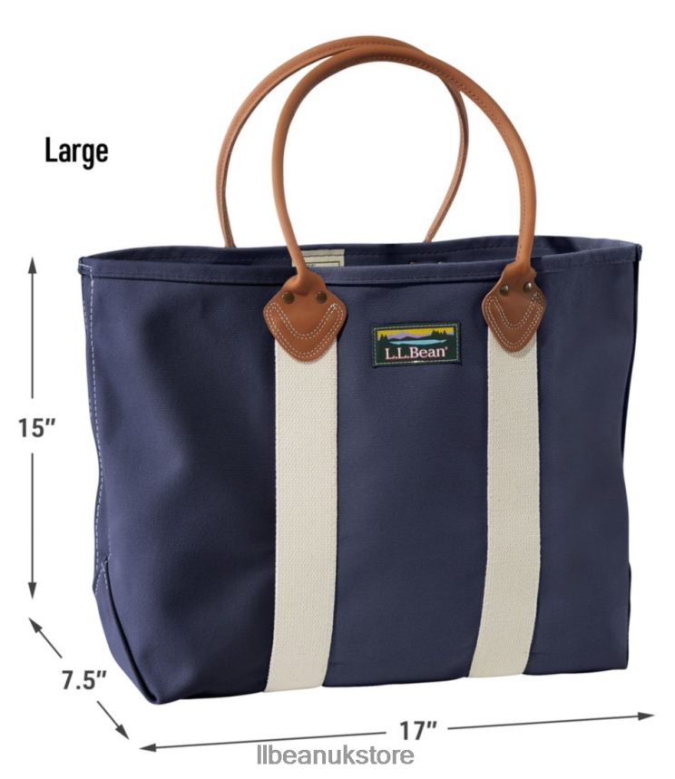 Accessories L.L.Bean Leather-Handle Katahdin Boat and Tote Rust Orange/Antique Gold Unisex 0VRR666224