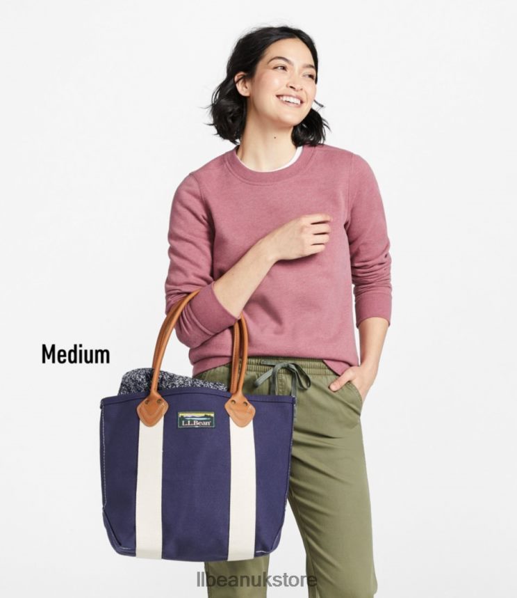 Accessories L.L.Bean Leather-Handle Katahdin Boat and Tote Rust Orange/Antique Gold Unisex 0VRR666224