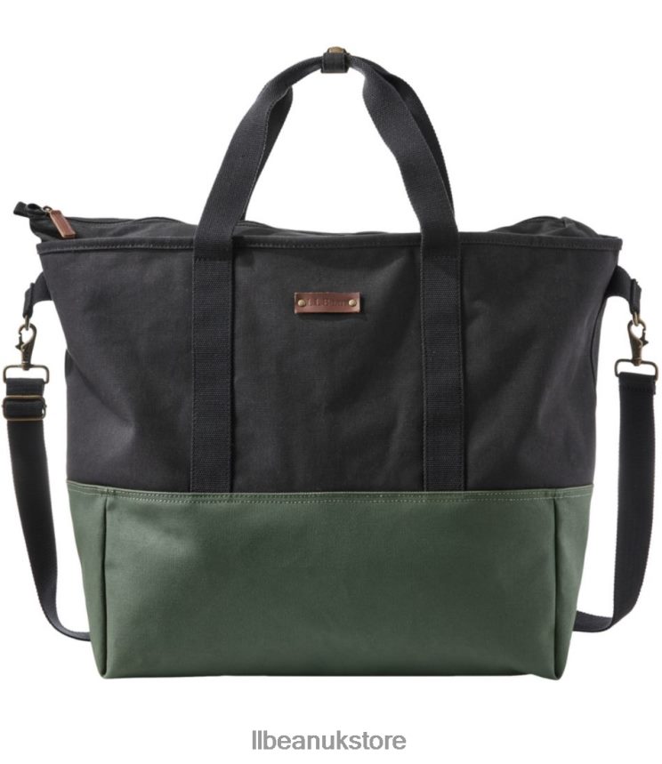 Accessories L.L.Bean Nor'easter Tote Bag Forest Shade/Midnight Black Unisex 0VRR665425