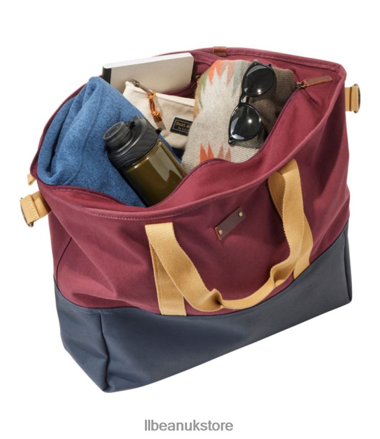 Accessories L.L.Bean Nor'easter Tote Bag Forest Shade/Midnight Black Unisex 0VRR665425