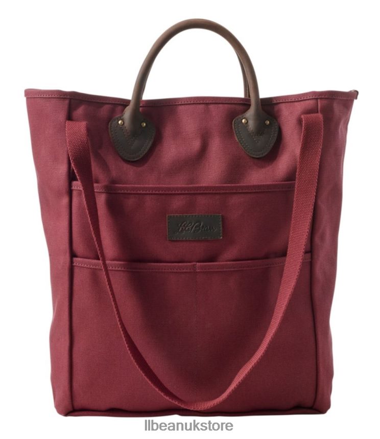 Accessories L.L.Bean Stonington Daily Carry Tote Burgundy Unisex 0VRR662327