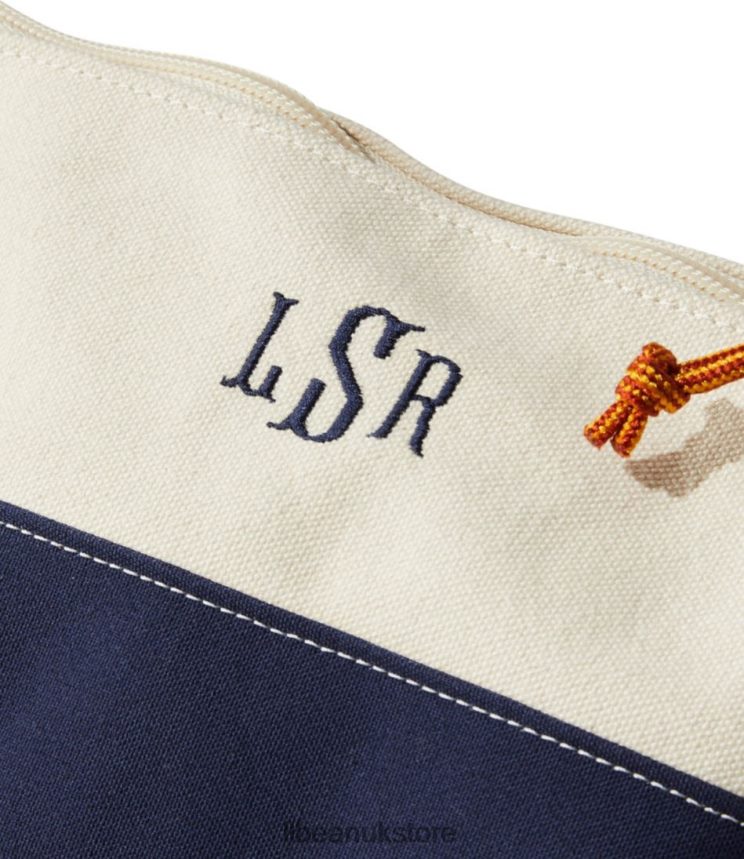 Accessories L.L.Bean Boat and Tote Zip Pouch Bright Navy Buffalo Unisex 0VRR666744
