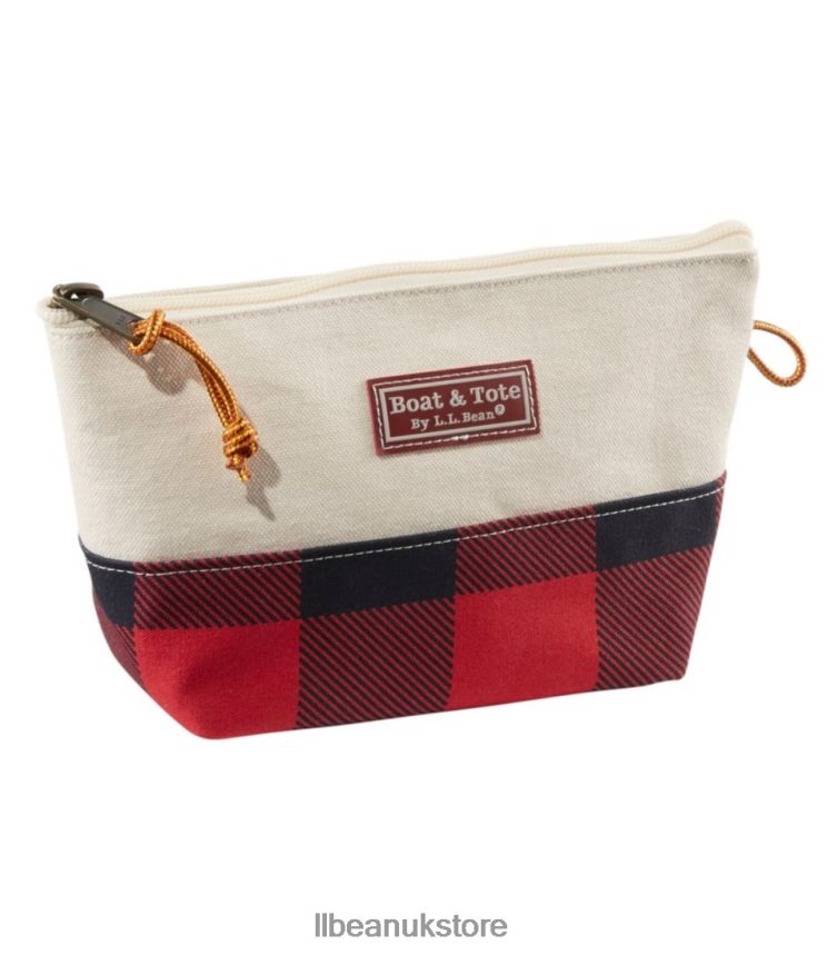 Accessories L.L.Bean Boat and Tote Zip Pouch Mountain Red Buffalo Unisex 0VRR665404