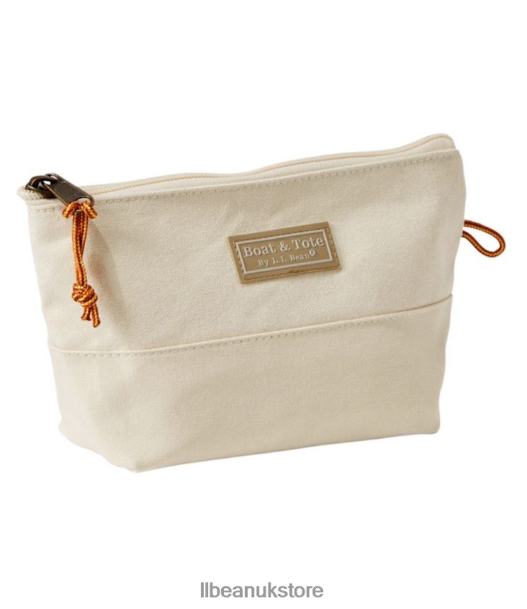 Accessories L.L.Bean Boat and Tote Zip Pouch Natural Unisex 0VRR664202