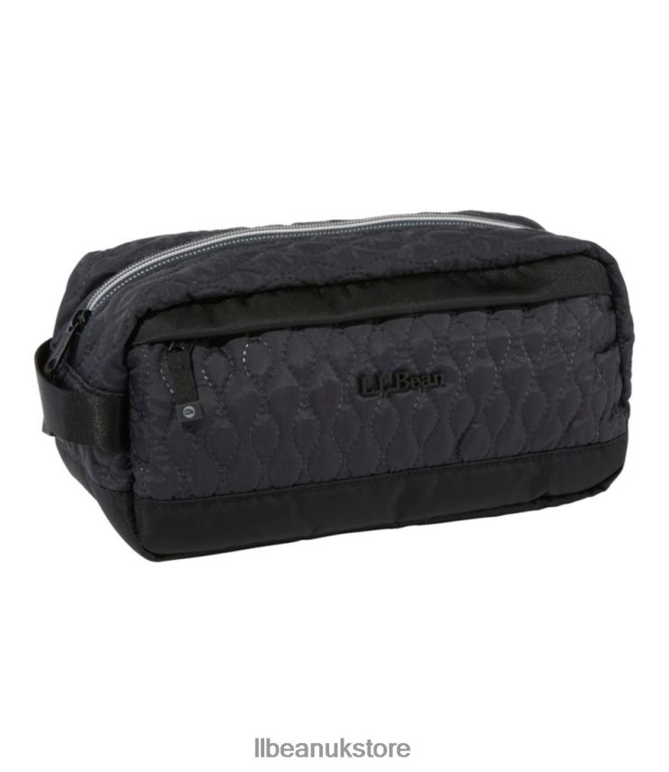Accessories L.L.Bean Boundless Quilted Toiletry Kit Black Unisex 0VRR665478