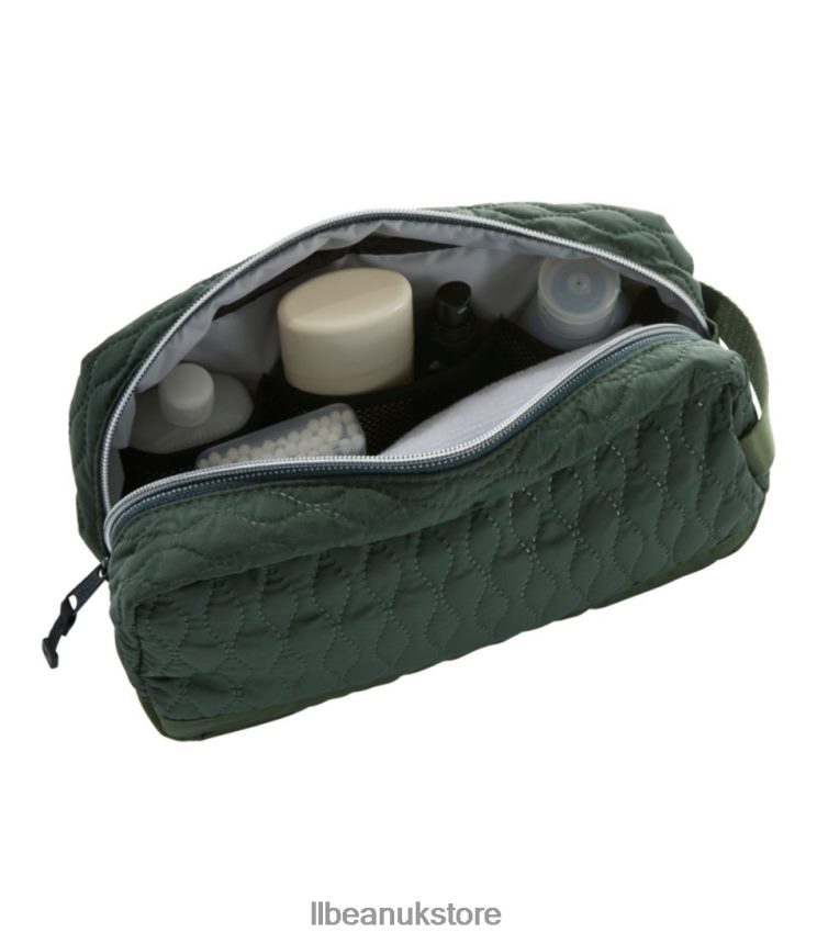 Accessories L.L.Bean Boundless Quilted Toiletry Kit Forest Shade Unisex 0VRR662411