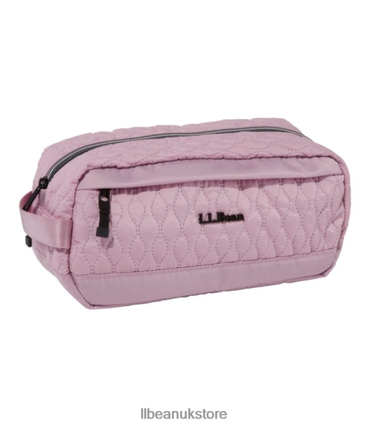 Accessories L.L.Bean Boundless Quilted Toiletry Kit Light Mauve Unisex 0VRR664286