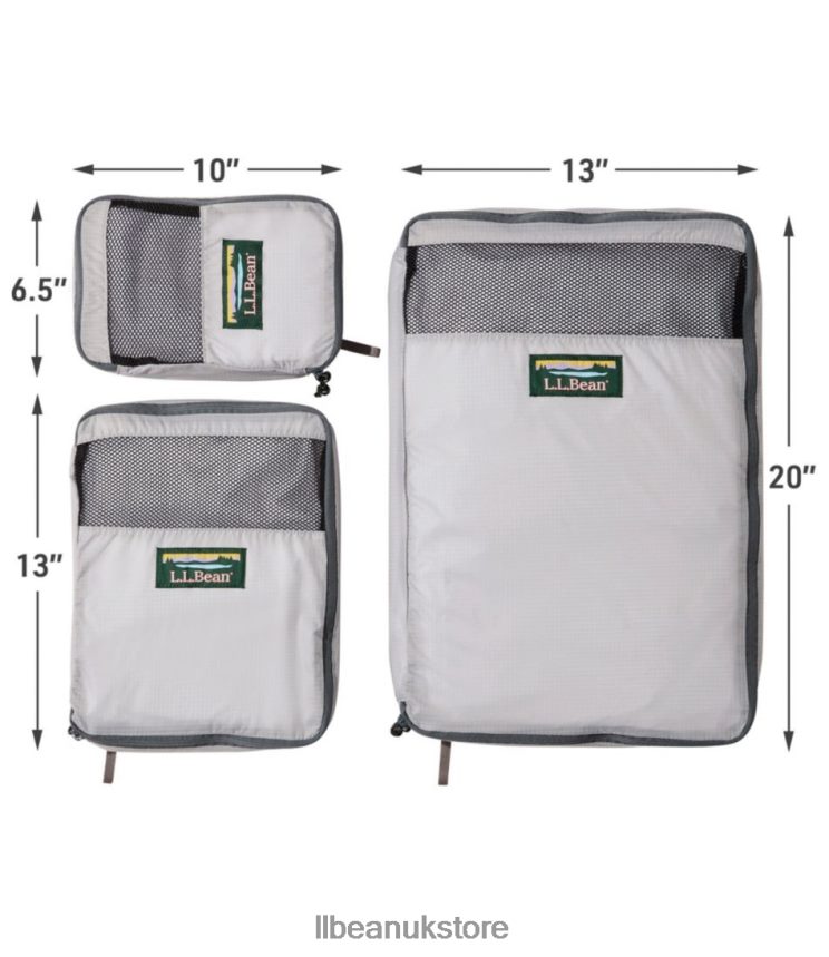 Accessories L.L.Bean Packing Cube Set Crisp Lapis Unisex 0VRR665432