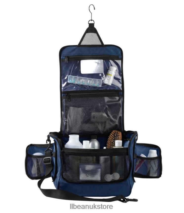 Accessories L.L.Bean Personal Organizer Toiletry Bag Family Size Navy Unisex 0VRR662366