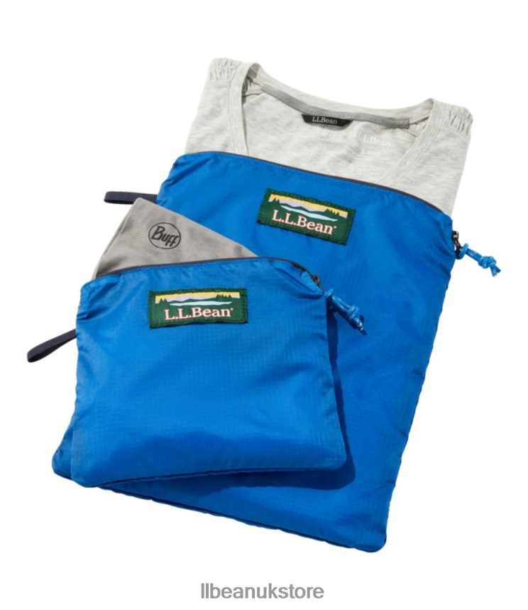 Accessories L.L.Bean Zip Pouch Set Cool Silver Unisex 0VRR662380