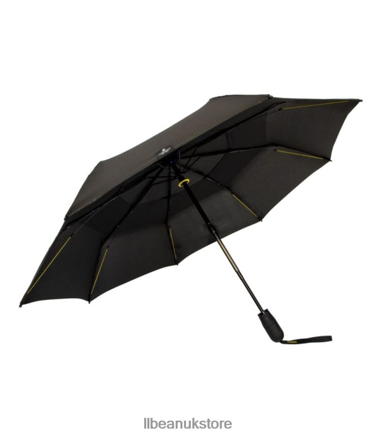Accessories L.L.Bean ShedRain Vortex V2 Compact Umbrella Vex Black Unisex 0VRR664290