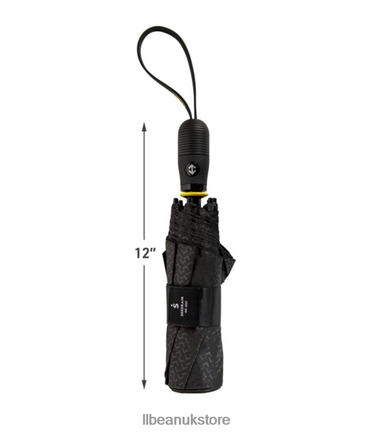 Accessories L.L.Bean ShedRain Vortex V2 Compact Umbrella Vex Black Unisex 0VRR664290