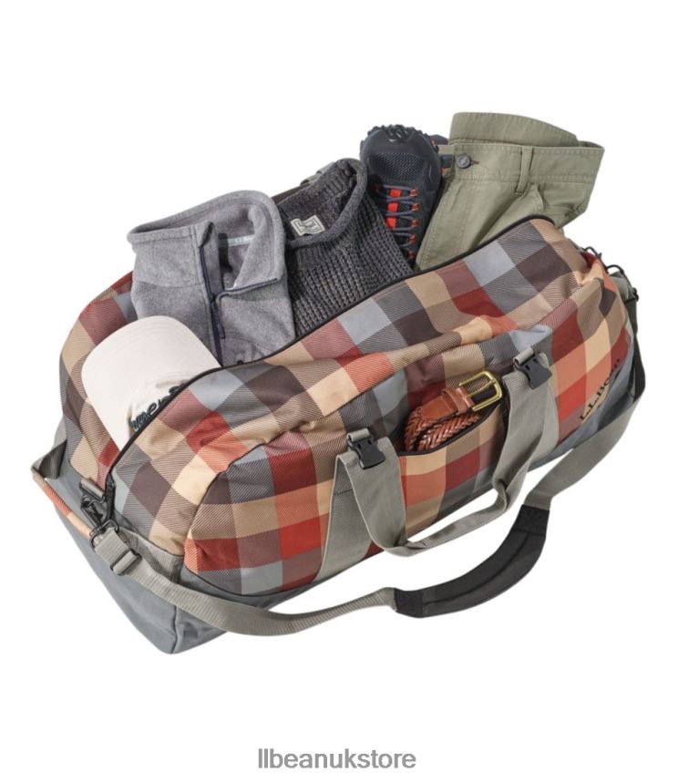 Accessories L.L.Bean Adventure Duffle Nautical Navy Patchwork Unisex 0VRR662381