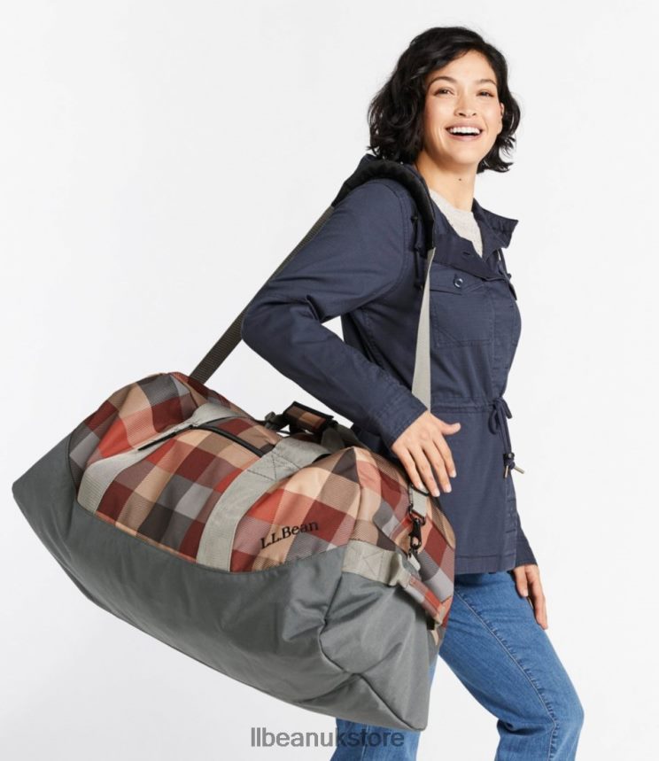 Accessories L.L.Bean Adventure Duffle Nautical Navy Patchwork Unisex 0VRR662381