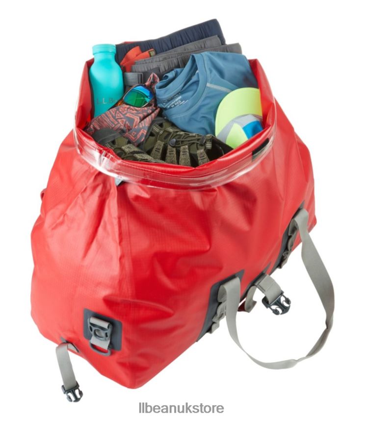 Accessories L.L.Bean Adventure Pro Waterproof Duffle Lobster Red Unisex 0VRR664017