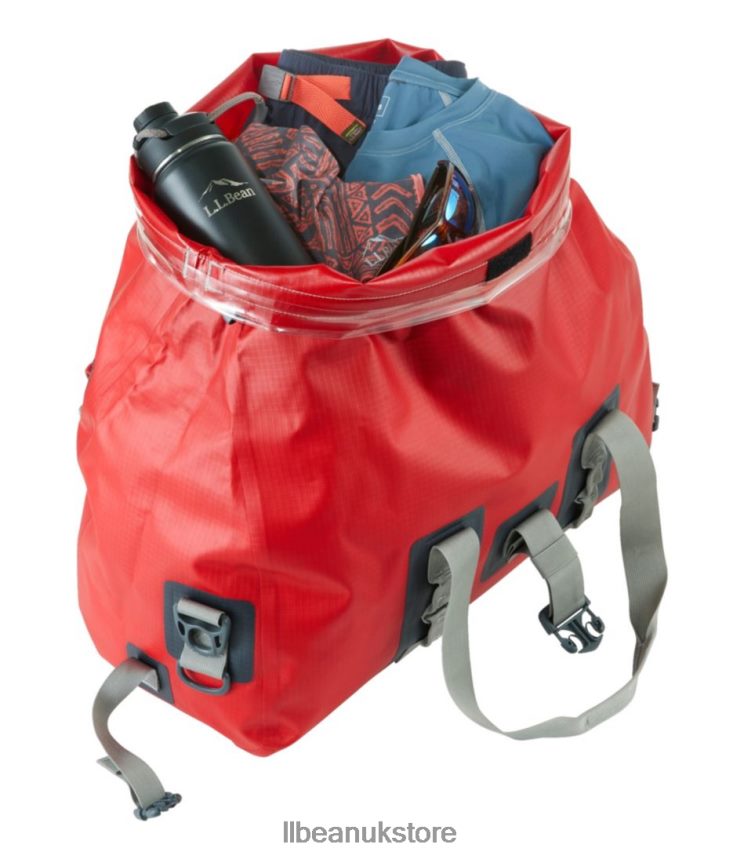 Accessories L.L.Bean Adventure Pro Waterproof Duffle Lobster Red Unisex 0VRR664096
