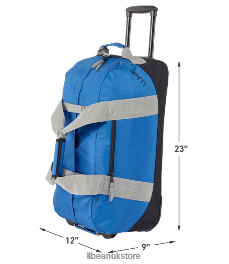 Accessories L.L.Bean Adventure Rolling Duffle Bag Crisp Lapis Unisex 0VRR667105