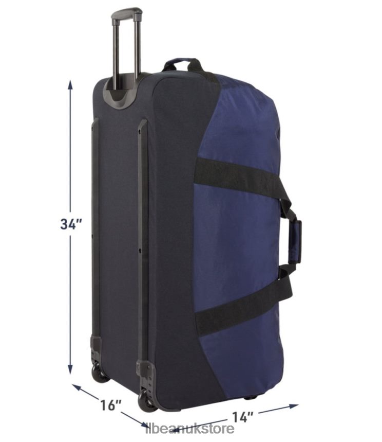 Accessories L.L.Bean Adventure Rolling Duffle Bag Light Gray Heather Unisex 0VRR666209