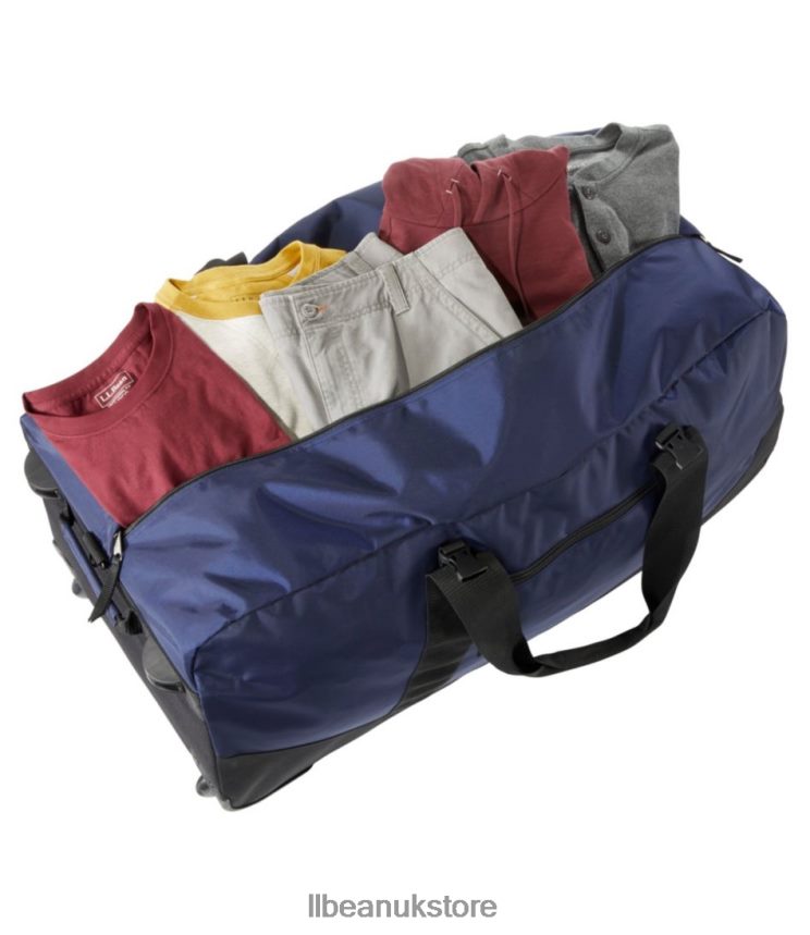 Accessories L.L.Bean Adventure Rolling Duffle Bag Light Gray Heather Unisex 0VRR666209