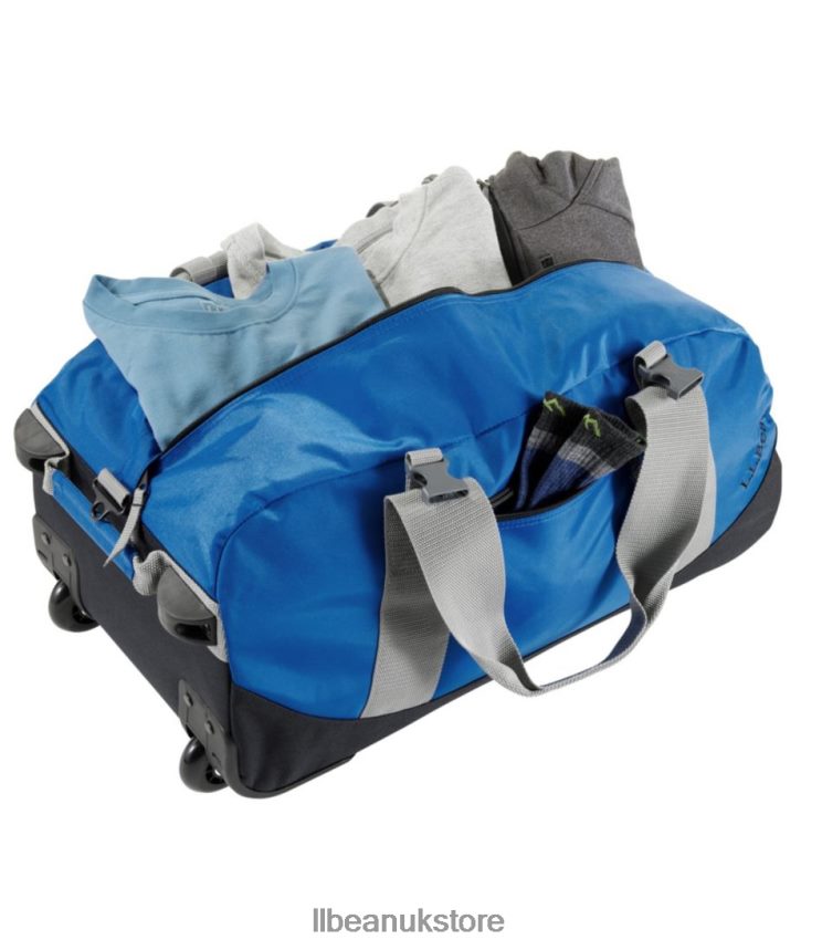 Accessories L.L.Bean Adventure Rolling Duffle Bag Light Gray Heather Unisex 0VRR666241