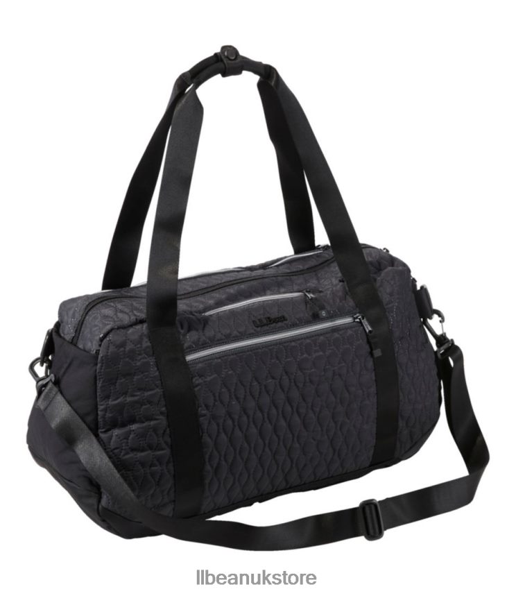 Accessories L.L.Bean Boundless Quilted Duffle Black Unisex 0VRR665486