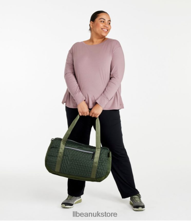 Accessories L.L.Bean Boundless Quilted Duffle Light Mauve Unisex 0VRR664304