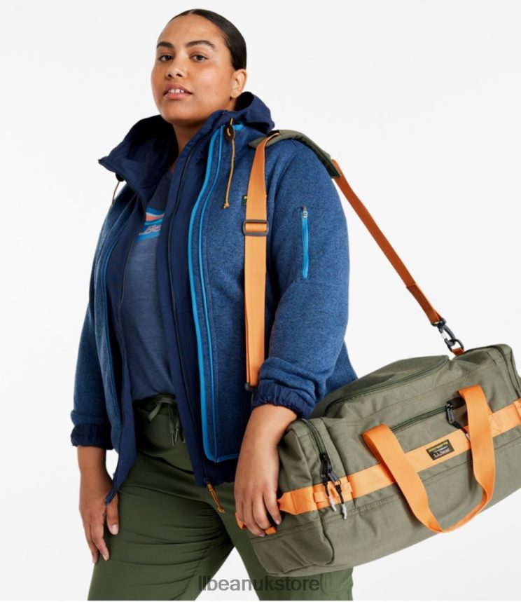 Accessories L.L.Bean Mountain Classic Cordura Duffle Black/Warm Teal Unisex 0VRR666238