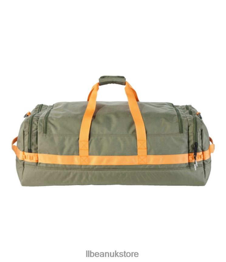 Accessories L.L.Bean Mountain Classic Cordura Duffle Deep Olive/Nectarine Unisex 0VRR666757