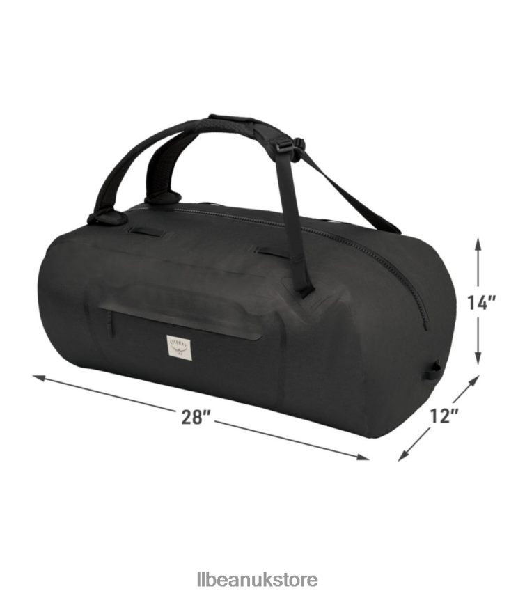 Accessories L.L.Bean Osprey Arcane Waterproof Duffle Mamba Black Unisex 0VRR662440