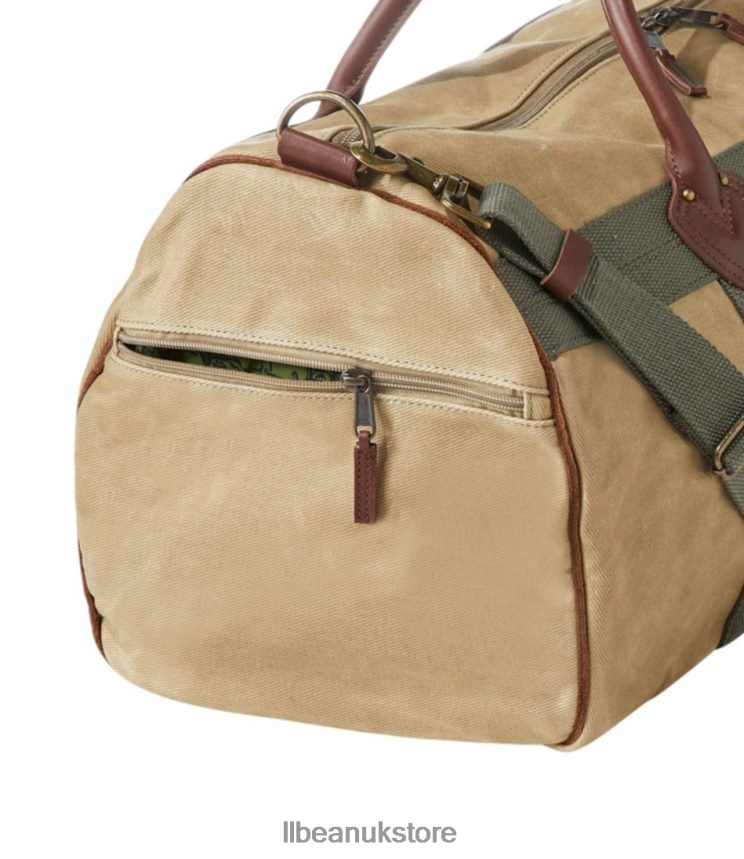 Accessories L.L.Bean Waxed Canvas Duffle Feldspar Unisex 0VRR664264
