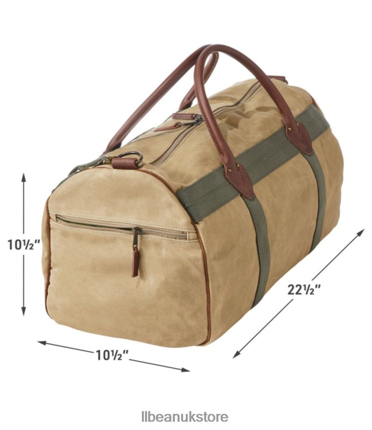 Accessories L.L.Bean Waxed Canvas Duffle Feldspar Unisex 0VRR664264