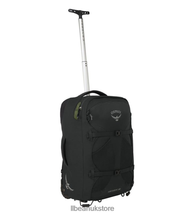Accessories L.L.Bean Osprey Farpoint Wheeled Travel Pack Black Unisex 0VRR662449