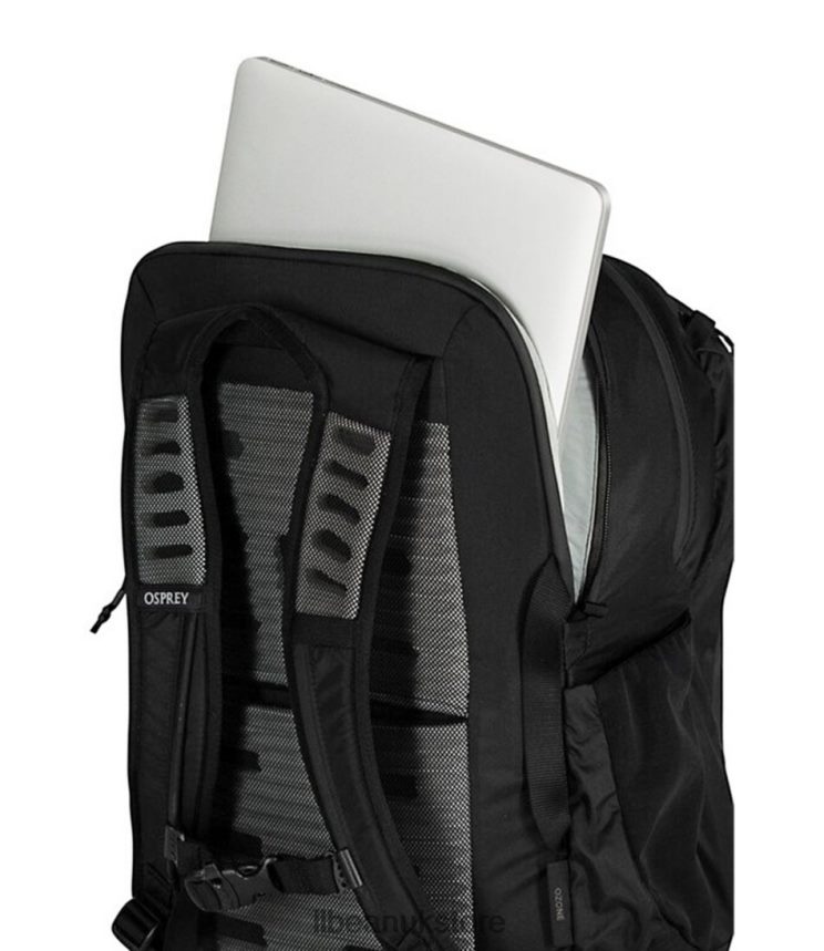 Accessories L.L.Bean Osprey Ozone Laptop Backpack Black Unisex 0VRR662429