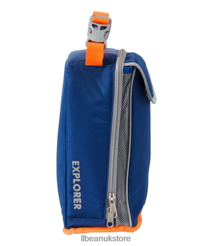 Accessories L.L.Bean Explorer Lunch Box Ocean Blue/Electric Orange Unisex 0VRR664285